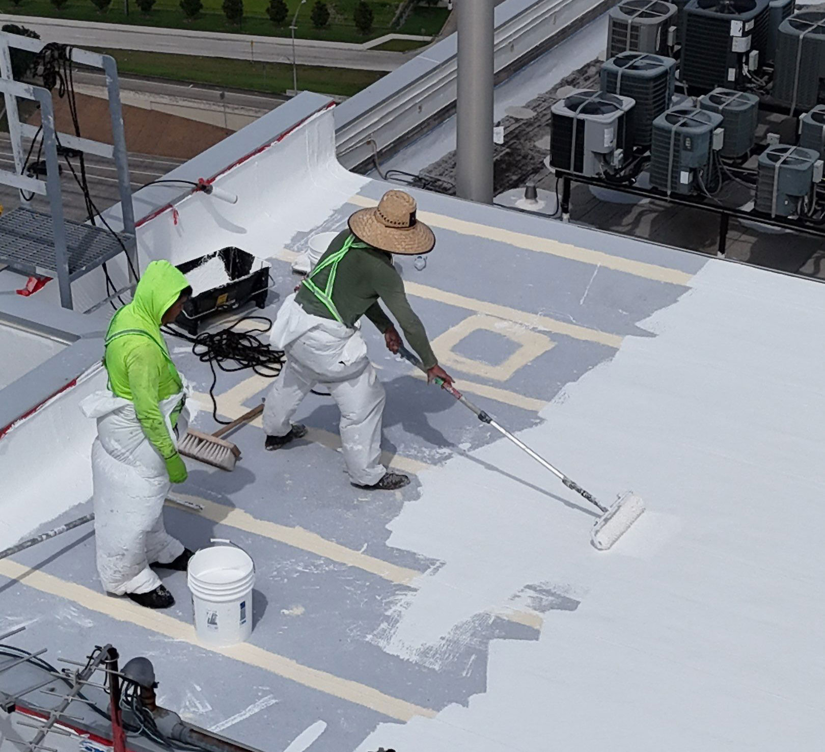 flat roofing texas